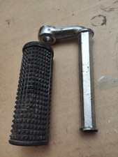 Fußraste verchromt mit Gummi für BMW R 25 bis R 27