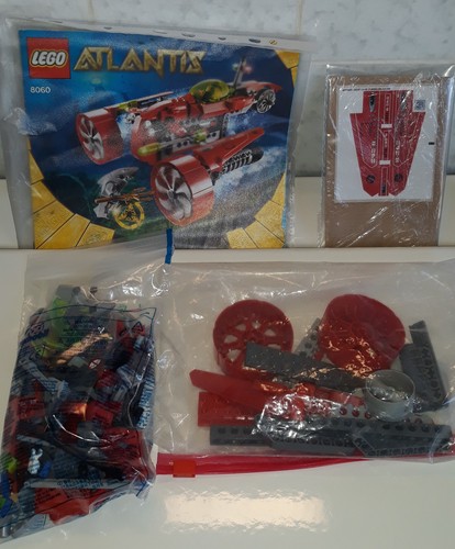 Lego 8060 turbojet atlantis - lego,