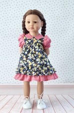 Puppenkleidung Sommerkleid