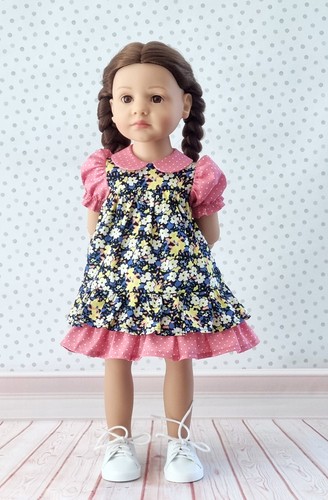 Puppenkleidung sommerkleid - puppenkleidung,