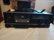 RFT Geracord GC 6032 Stereo-Cassette-Deck Kassettenrecorder DDR schwarz