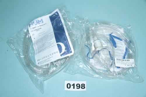 Sauerstoffmaske erwachsene - 2x,