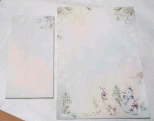 Dekoratives Briefpapier Umschlag Blatt Schneemann Winter Weihnachten Baumkugel