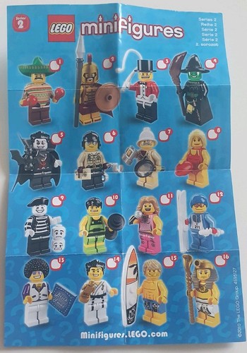 Lego minifiguren serie - serie, 2