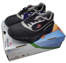 Chung Shi Damen Sportschuhe AuBioRig Comfort Step Max 9102255  Schwarz 36 EU