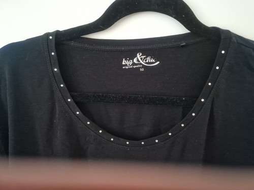 Stretchshirt mit straß - stretchshirt,