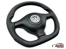 Tuning  Lenkrad Lederlenkrad VW GOLF 4 IV PASSAT 3B BORA  Abgeflacht  Airbag