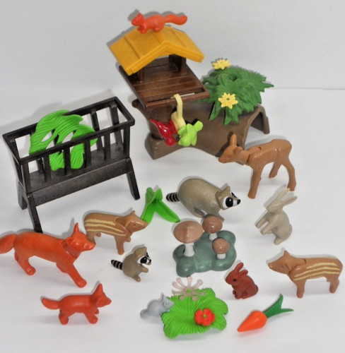 Tiere wald reh - im,