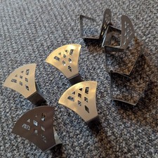      ? 8 Stück Tischtuchklammern  ?   Edelstahl 