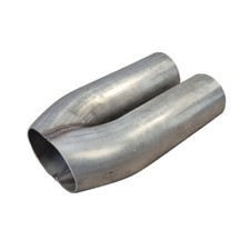 Arlows Y-Rohr 2x 76mm / 3" auf