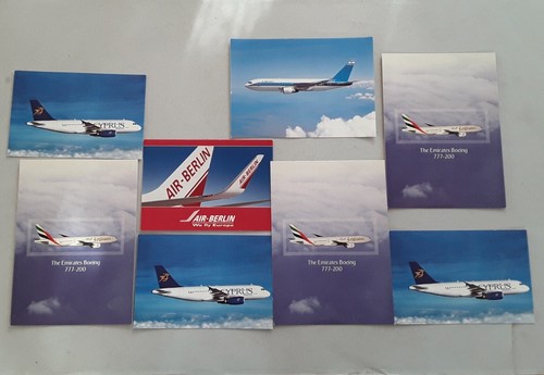 Flugzeug postkarten cyprus - postkarten, *
