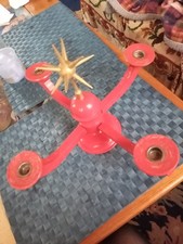 Adventskranz Kerzenhalter Holz, Rechteckiges Holztablett