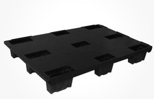 Leichtpalette / Kunststoffpalette im Euromaß, LxBxH 1200x800x153 mm, geschlossen