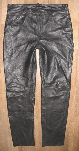 Berto lucci lederjeans - lucci,