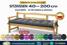Premium bankauflage dick - 8, cm