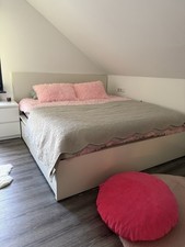ikea malm bett 180x200 weiß Inclusive. Rost und Matratze 