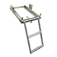 Aufstiegsleiter SUV LKW OUTDOOR 2-stufig Montagewinkel Plattform Antirutsch