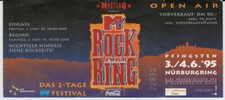 ROCK AM RING - 1995 - Ticket -
