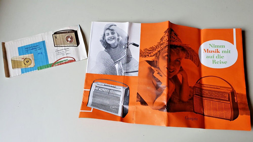 Philips prospekt 60er jahre - philips,