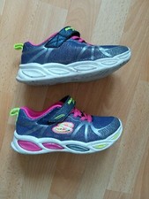 SKECHERS S-Light Kinder Mädchen Schuhe Halbschuhe Gr. 35 Blinklicht | gebraucht
