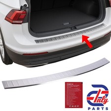 Ladekantenschutz Edelstahl Matt Chrom für VW Tiguan / Allspace (ab 2016)
