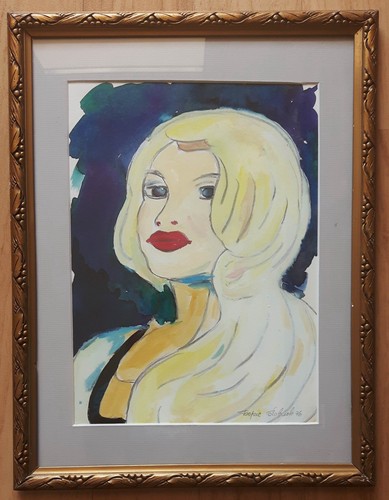 Portrait der brigitte bardot - brigitte,