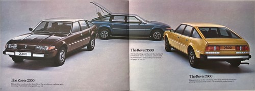 Original rover sd1 prospekt - original,