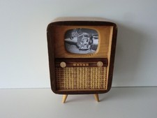 Fernseher Holz Puppenstube