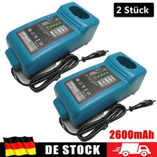 2x 7,2V 12V 14,4V 18V Ladegerät für MAKITA DC1804 DC1414T DC1414F 9100A