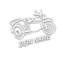 Gespann Fahrer Sticker