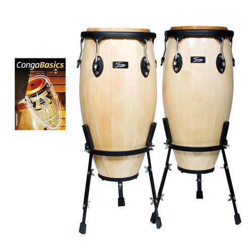 Conga set natur - natur, holz