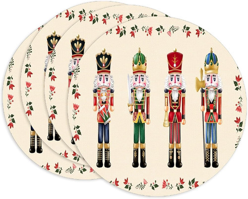 4er set platzsets weihnachten - 4er,