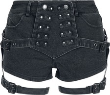 Punk Rave Short Damen Stretch