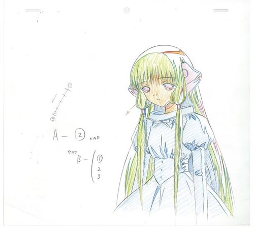Chii chobits douga sketch no - douga/sketch,