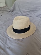 Rockel Echt Panama Hut, Panamahut, Strohhut, Größe S, 55 cm