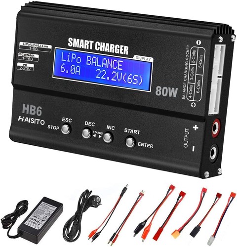 Lipo ladegerät 80w - lipo, 6a
