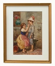 Leonardo morello aquarell - -,