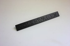 Volkswagen Schriftzug Emblem Schwarz NEU VAG 171853685A 171853885A Golf I Cabrio