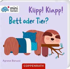 Klipp! Klapp! Bett oder Tier?