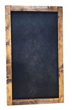 Kreidetafel mit schwarzer