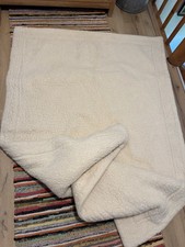 Merino Wollbett Zudecke Bettdecke Decke Schurwolle Kaschmir 2 Stück