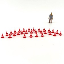 30x H0 Pylonen Leitkegel 1:87