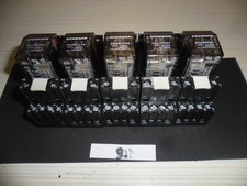 Konvolut 5 Stk DC-Schrack Relais ZG 450024, 4-polig  Sockel RSS114 - geprüft (9)