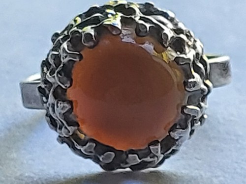 Vintage 835 silberring mit - 835,