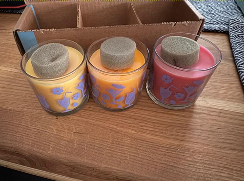 Partylite candle trio p95543 - partylite,