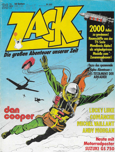 Zack magazin 1977 - zack,
