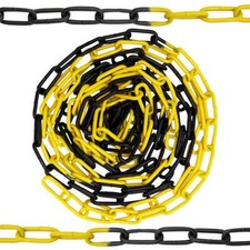 5M Absperrkette schwarz-gelb