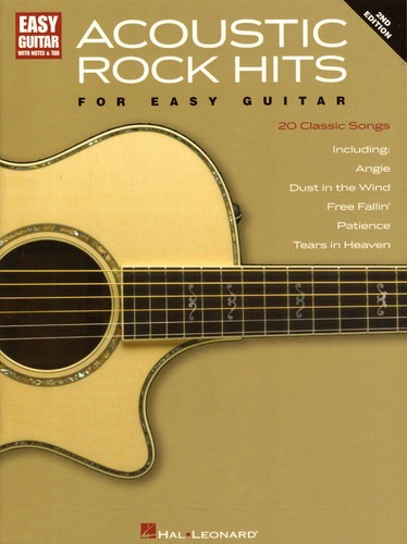 Acoustic rock hits easy - acoustic, guitar