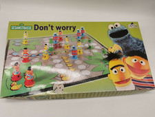 Sesamstrasse Spiel Dont Worry vollständig Familienspiel Rarität 1998