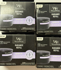 Lot of 4 NIP WoodWick Radiance